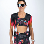 Đồ ba môn Nữ Zoot Ltd Tri Aero Fz Racesuit - Tropical Magic