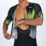 Đồ ba môn Nam Zoot Ultra Tri P1 Exos Racesuit - Đen (Tropical Magic)