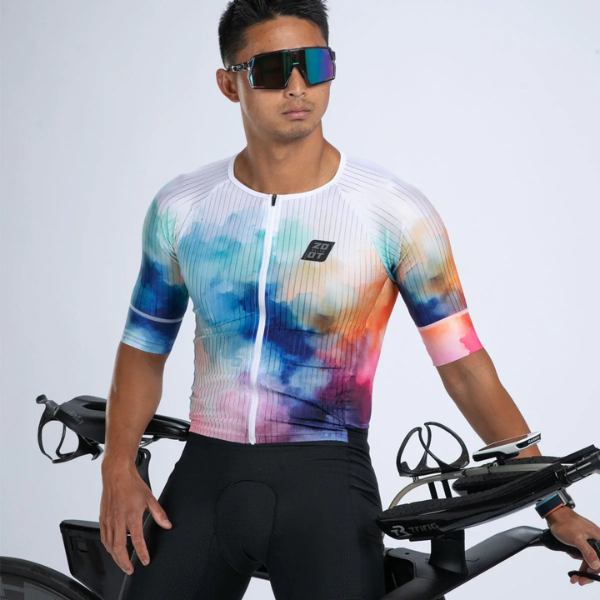 Đồ Ba môn Nam Zoot Men's Elite Tri Aero Fz Racesuit - Chromoflow