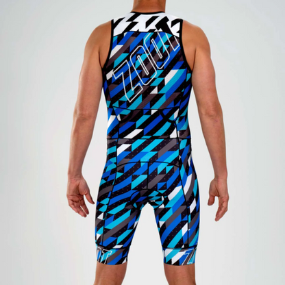 Đồ Ba môn Nam Zoot Tri Racesuit - Xanh biển (Unbreakable)