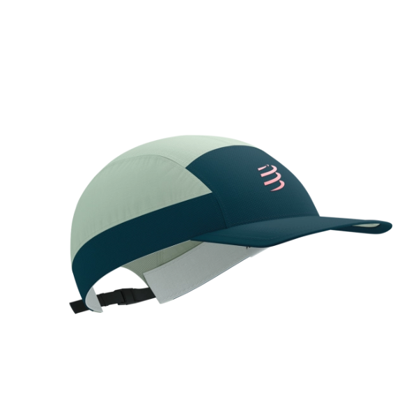 Mũ Compressport 5 Panel Light Cap - Xanh (Stargazer/Aqua)