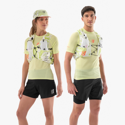 Vest chạy Trail Compressport UltRun Evo 10 - Xanh (Sugar/Green Camo)