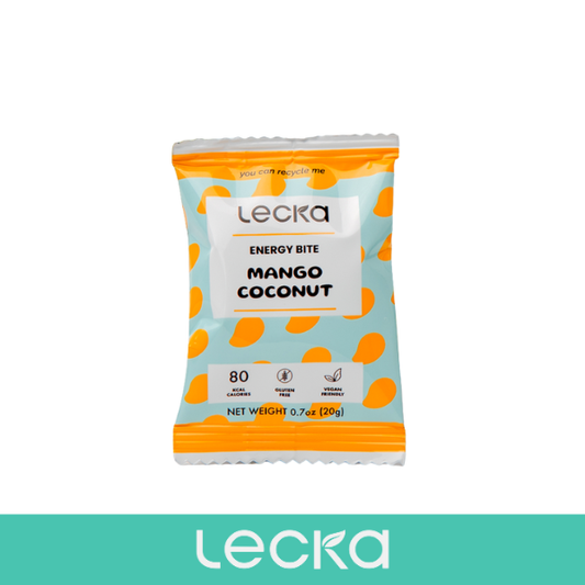 Thanh năng lượng Lecka Nutri Bites - Vị Mango Coconut