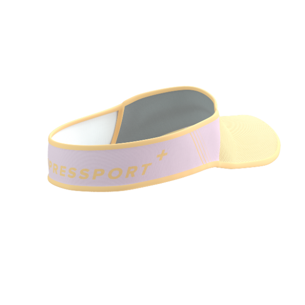 Mũ chạy bộ Compressport Visor Ultralight - Cam/Hồng (Impala/Roseate)