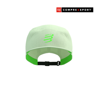 Mũ Chạy Bộ Compressport 5 Panel Light Cap - Xanh Lime
