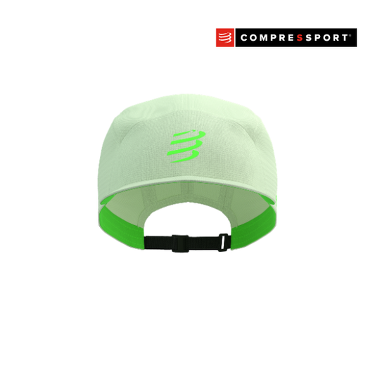 Mũ Chạy Bộ Compressport 5 Panel Light Cap - Xanh Lime