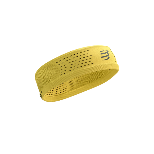 Băng đô thể thao Compressport Thin Headband On/Off - Vàng (Ceylon Yellow)