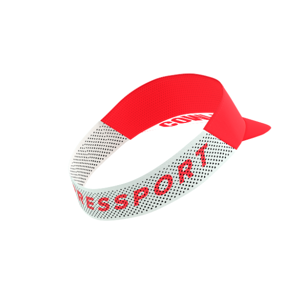 Mũ chạy bộ Compressport Pro Racing Visor - Đỏ (Fluo Red)