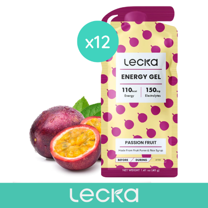 Gel năng lượng Lecka Energy Gel - Vị Chanh Dây