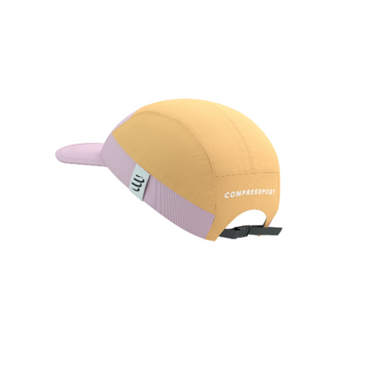 Mũ Compressport 5 Panel Light Cap Buff - Cam/Hồng (Orange/Roseate)