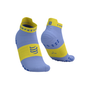Tất chạy bộ Compressport Unisex's Pro Racing Socks v4.0 Run Low - Jacaranda/Maize
