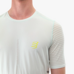 Áo chạy bộ Nam Compressport Pro Racing SS Tshirt - Ice Flow