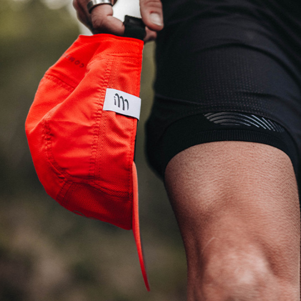 Mũ chạy bộ Compressport 5 Panel Light Cap - Đỏ (Red)