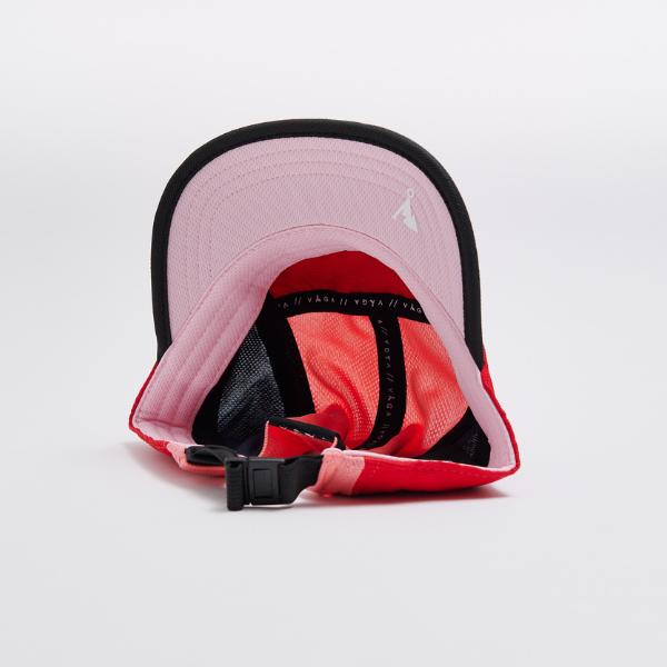 Nón VAGA - Club Cap - Red/Poster Pink/Peach