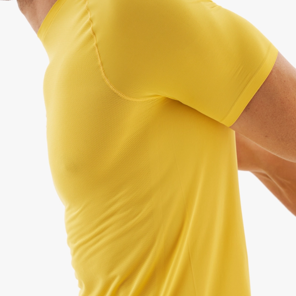 Áo Chạy Trail Nam Compressport Trail Racing SS Tshirt - Vàng (Ceylon Yellow)