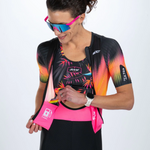 Đồ ba môn Nữ Zoot Ultra Tri P1 Exos Racesuit - Đen (Tropical Magic)