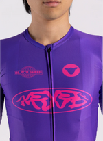 Áo đạp xe Black Sheep Men's Team SS Jersey - Never Mind Purple