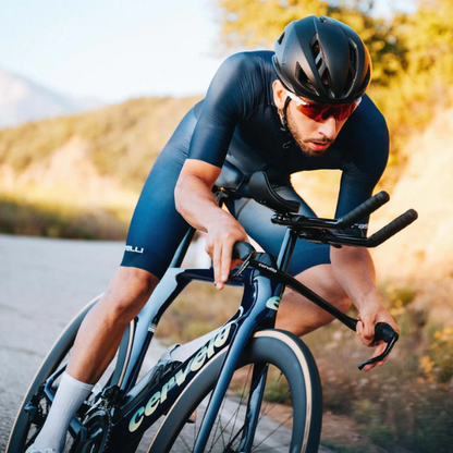 Sườn xe đạp Cervélo P5 Ultegra Di2 - Deep Dahlia