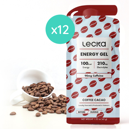 Gel năng lượng Lecka Energy Gel - Vị Cafe Cacao
