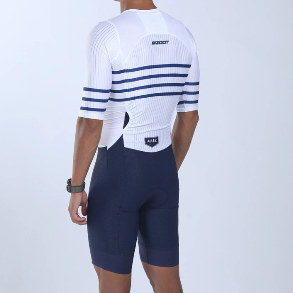 Bộ đồ 3 môn Zoot Men's Ultra Tri P1 Racesuit - Allez Stripes