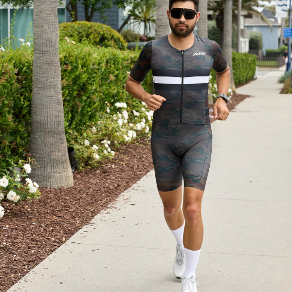 Đồ ba môn Nam Zoot Men's Ltd Tri Aero Fz Racesuit - Armada