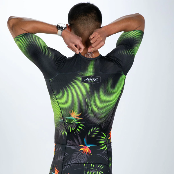 Đồ ba môn Nam Zoot Ltd Tri Aero Fz Racesuit - Tropical Magic