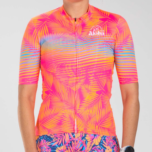 Áo đạp xe Nữ Zoot Cycle Aero Jersey - Club Aloha