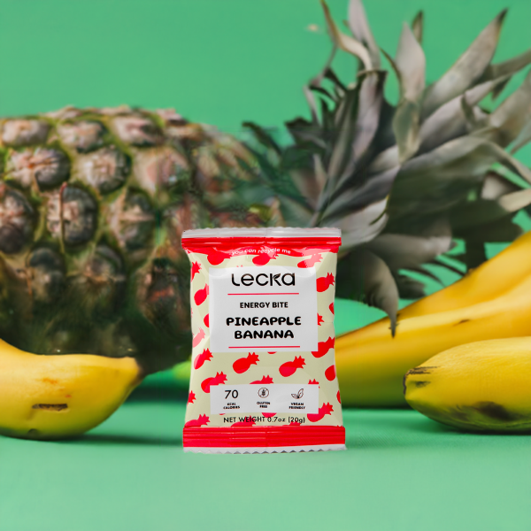 Thanh năng lượng Lecka Nutri Bites - Vị Pineapple Banana