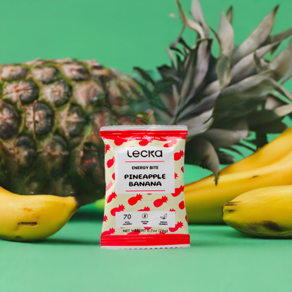 Thanh năng lượng Lecka Nutri Bites - Vị Pineapple Banana