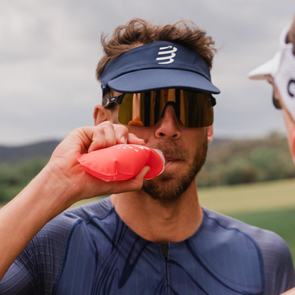 Mũ chạy bộ Compressport Pro Racing Visor - Đen (Black)