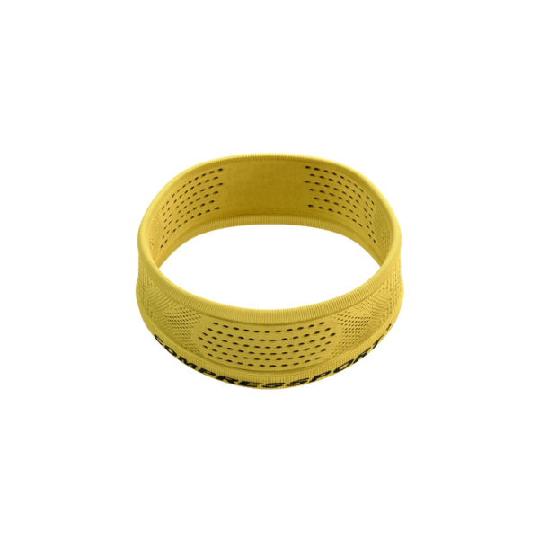 Băng đô thể thao Compressport Thin Headband On/Off - Vàng (Ceylon Yellow)