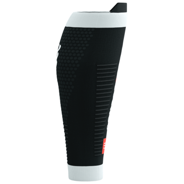Băng bảo vệ bắp chân Compressport Calf Sleeves R2 3.0 - Đen/Trắng (Black/White)
