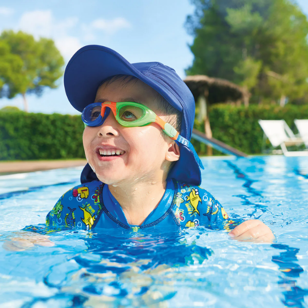 Kính Bơi Trẻ Em Zoggs Super Seal - Orange Green/Clear