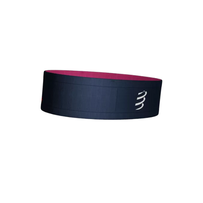 Đai chạy bộ Compressport Free Belt - Mood Indigo/Magenta