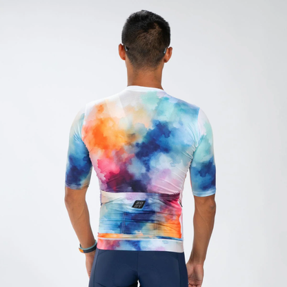 Áo đạp xe Nam Zoot Men's Elite Cycle Aero Jersey - Chromoflow