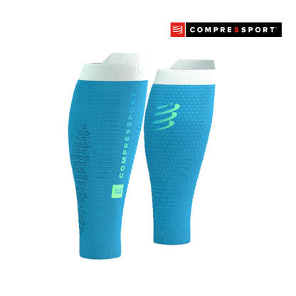 Băng bảo vệ bắp chân Compressport Calf Sleeves R2 3.0 - Xanh (Norse Blue/White)