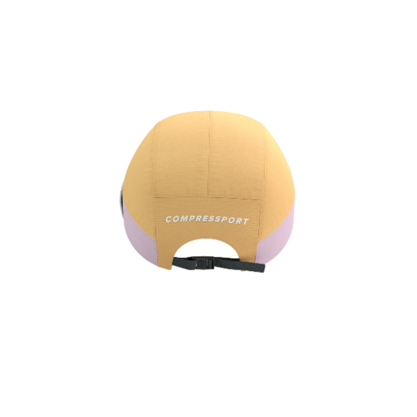 Mũ Compressport 5 Panel Light Cap Buff - Cam/Hồng (Orange/Roseate)