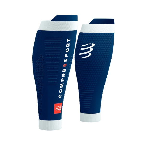 Compressport Calf Sleeves R2 3.0 - Estate Blue/White