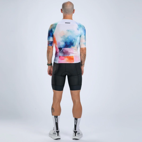 Áo ba môn Nam Zoot Elite Tri Aero Jersey - Chromoflow