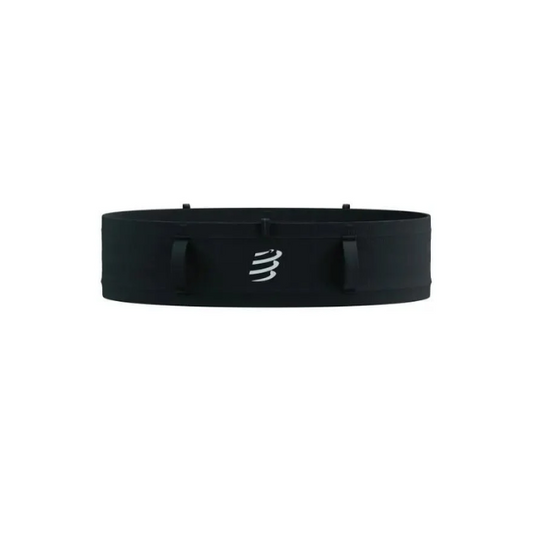 Đai chạy bộ Compressport Unisex's Free Belt Mini - Đen (Black)