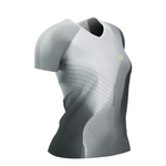 Compressport Women's Performance SS Shirt - Black/White