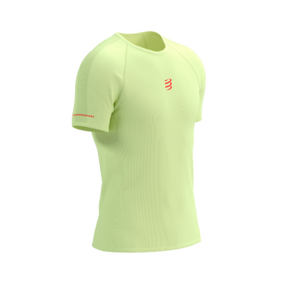 Áo chạy Trail Nam Compressport Trail Racing SS Tshirt - Xanh (Shadow Lime)
