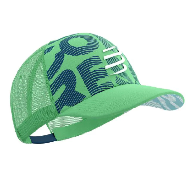 Compressport Trucker Cap - Summer Green/ Estate Blue