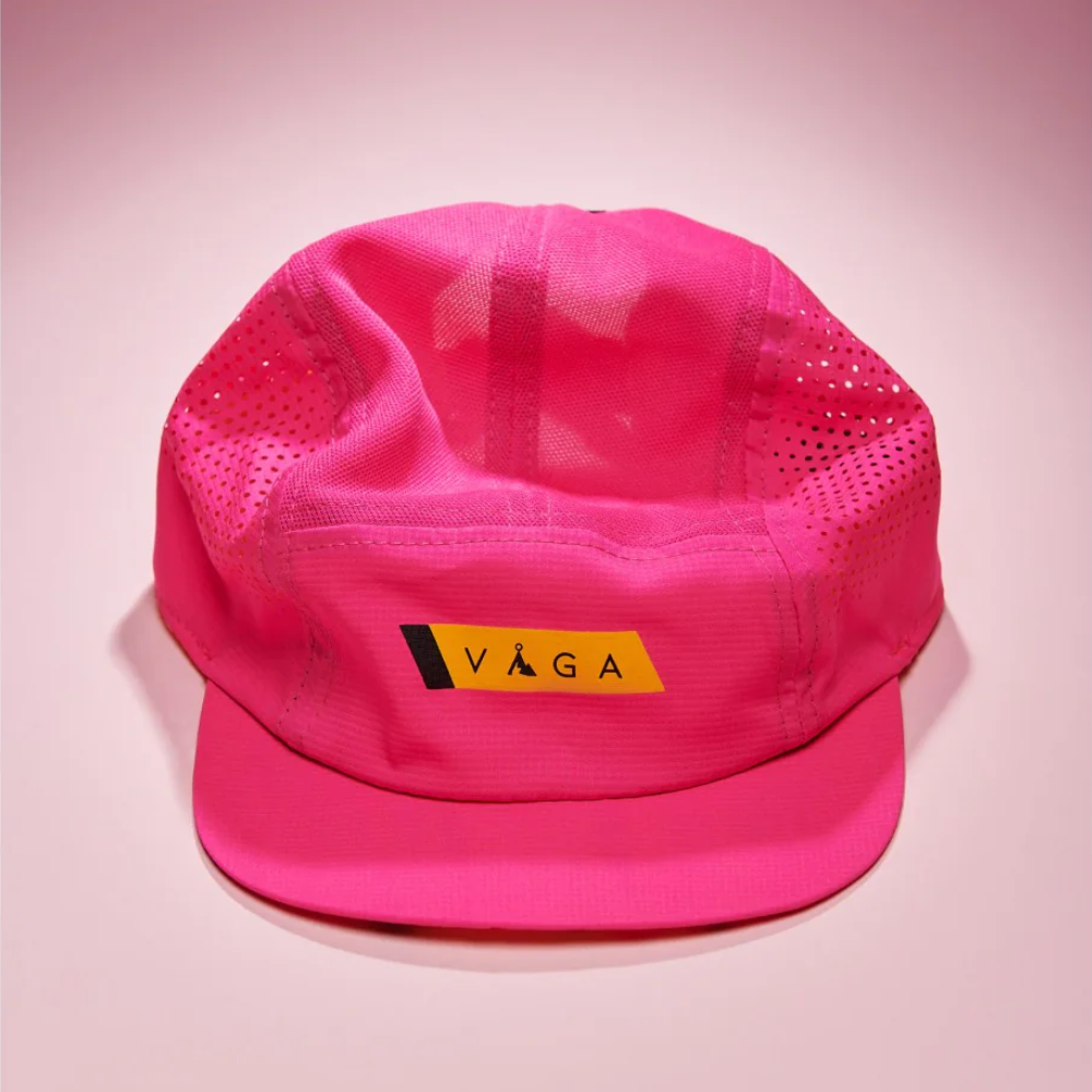 VAGA - Feather Cap - Bright Pink/Sunbeam Orange