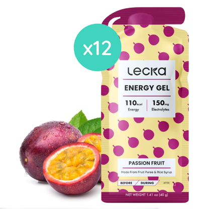 Gel năng lượng Lecka Energy Gel - Vị Chanh Dây