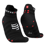 Compressport Unisex's Pro Racing Socks v4.0 Ultralight - Black/ Red