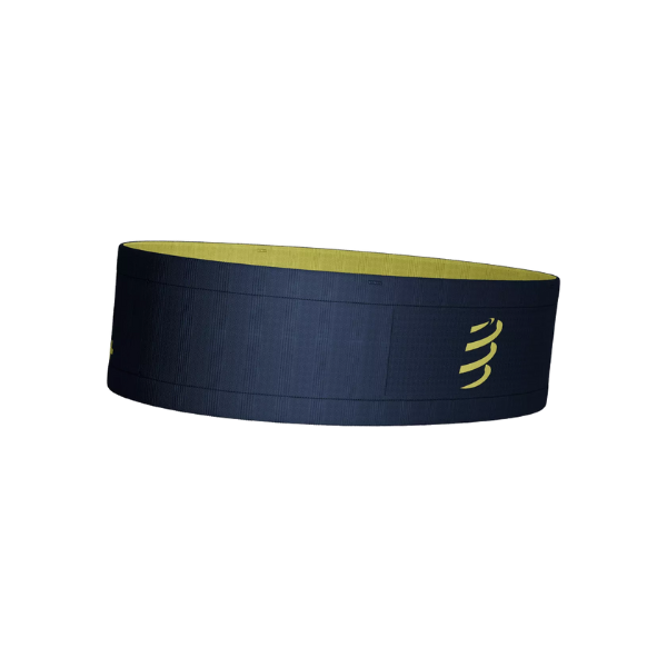 Compressport Unisex's Free Belt - Blues/Green Sheen