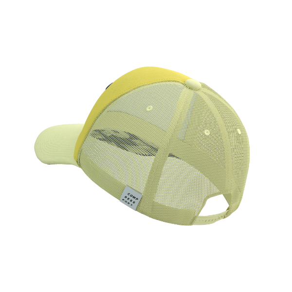 Mũ chạy bộ Compressport Trucker Cap - Vàng (Yellow/Light Yellow)