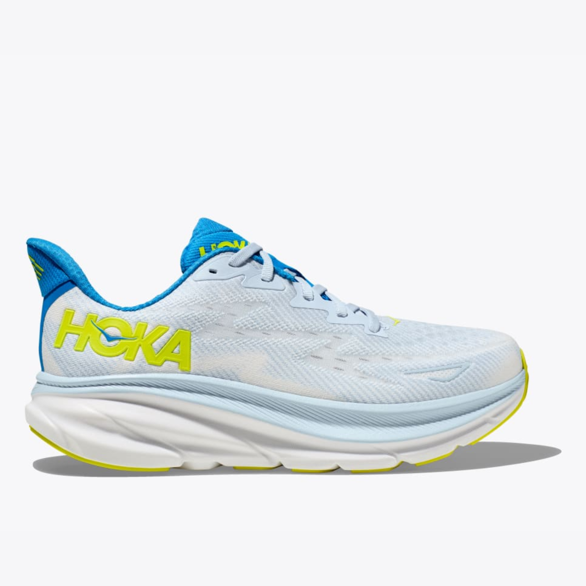 Giày chạy bộ Nam HOKA Clifton 9 - Xanh (Ice Water / Evening Primrose)