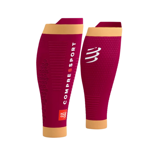 Băng bảo vệ bắp chân Compressport Calf Sleeves R2 3.0 - Đỏ (Persian Red/Blazing Orange)